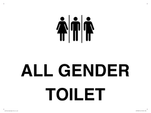 Female, Male and Non-gender specific